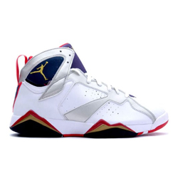 Nike Mens Air Jordan 7 Retro White Basketball Shoes US 12.5