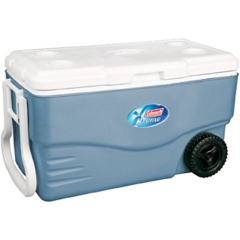 Coleman 100 qt. Xtreme Wheeled Cooler with Tow Handle