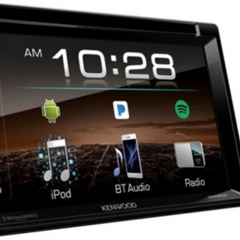 Kenwood® - Double DIN DVD/CD/AM/FM/MP3/WMA/FLAC/AAC Receiver with 6.2