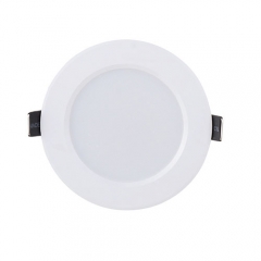 LED 4 inch Recessed Light With Interchangable Trim - 12 Watt - 50W Equiv - Dimmable - Baffled - 600 Lumens