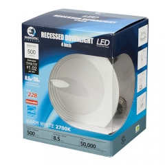 LED 6 inch Recessed Light 14.5 Watt - 75W Equiv - Dimmable - 1100 Lumens - Morris