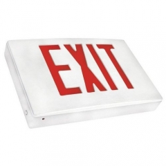 Cast Aluminum LED Exit Sign - 120/277V