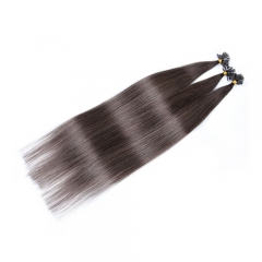 Remy Human Haarverlenging 3 # Kleur Silky Straight Haar 50 g/stk U-tip Human Haarverlenging 1.0g/Strand