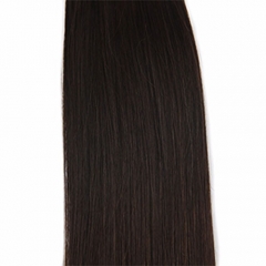 Donkerbruin Kleur #2 Ik Tip Hair Extensions 0.8g Per Streng 50 Strengen Braziliaanse Menselijk Haar Extensions Ik Tip Extensions Bekijk ori