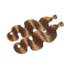 100 g/partij 100 s Pre-gebonden Fusie i-tip Hair Extensions 18 