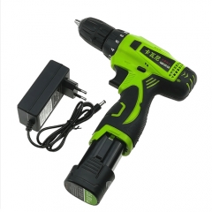 16.8V Electric Drill Double Speed Lithium Cordless Drill Household Multi-function Electric Screwdriver Power Tools