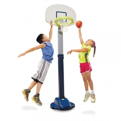 Little Tikes Adjust and Jam Pro Basketball Set, Blue