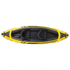 Intex Explorer K2 Kayak, 2-Person Inflatable Kayak Set with Aluminum Oars and High Output Air Pump