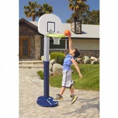 Little Tikes Adjust and Jam Pro Basketball Set, Blue