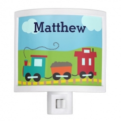 Personalized Boys Choo Choo Train Night Light