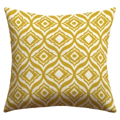 Weathered Chevron Outdoor Throw Pillow