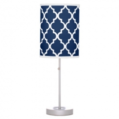 Quatrefoil Pattern Table Lamps