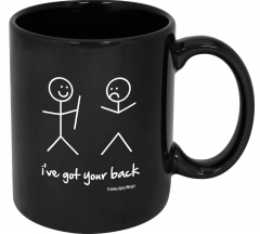 Funny Guy Mugs Yet Despite The Look On My Face You Are Still Talking Mug, 11-Ounce, Black