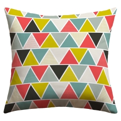 Triangulum Outdoor Throw Pillow