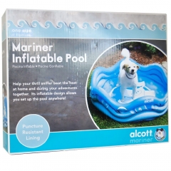 Alcott Mariner PVC Lining Inflatable Pool, 4-Feet, Blue