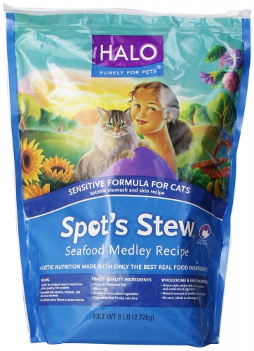 Halo Spot's Stew Sensitive Formula Turkey Recipe Cat Food