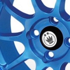 KONIG® - MYTH Gloss Black with Blue Tinted Clear Coat