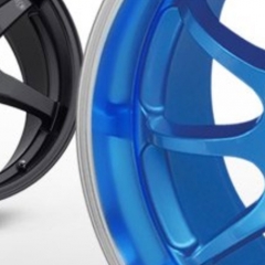 KONIG® - MYTH Gloss Black with Blue Tinted Clear Coat