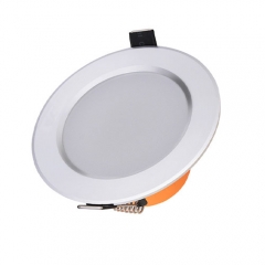 LED 4 inch Recessed Light With Interchangable Trim - 12 Watt - 50W Equiv - Dimmable - Baffled - 600 Lumens