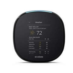 ecobee4 Smart Thermostat with Built-In Alexa, Room Sensor Included