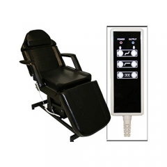 Black Electric Tattoo Massage Facial Table Bed Chair Barber Beauty Spa Salon Equipment