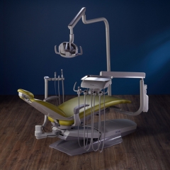 DCI Edge Over the Patient Automatic Dental Unit with PMU and Cuspidor, Gray PN DO4650