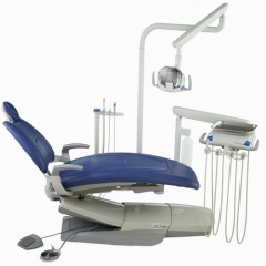 DCI Edge Over the Patient Auto Dental Unit w/PMU and Cuspidor, Gray PN DO5650