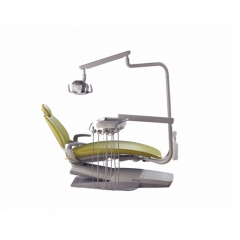 DCI Edge Swing Mount with Auto Dental Unit & Light Pole, Gray PN DS4550