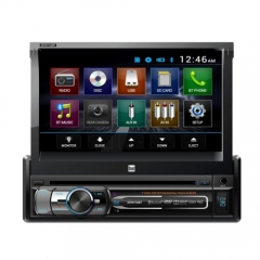 Dual® - Single DIN DVD/CD/AM/FM/MP3/WMA/AAC Receiver with Motorized 7