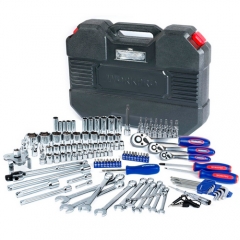 WORKPRO 123PC Tool Set Hand Tools for Car Repair Ratchet Spanner Set Socket Set Mechanic Tools