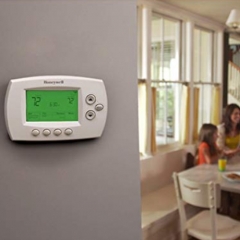 Honeywell Wi-Fi 7-Day Programmable Thermostat (RTH6580WF), Requires C Wire, Works with Alexa