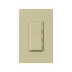 Lutron Diva C.L Dimmer Switch for Dimmable LED, Halogen and Incandescent Bulbs, with Wallplate, Single-Pole or 3-Way, DVWCL-153PH-WH