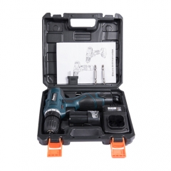 12V 16.8V 25V Adjust speed home Cordless Drill bit Electric screwdriver extra Battery with plastic box power tool