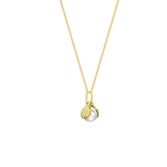 9ct Yellow Gold Pearl Pendant