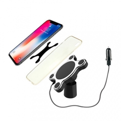 Tmoxen Auto Telefoon Draadloze Oplader Dashboard QI Standaard Magnetische Voor iphone X 8 Plus Voorg S8 S9 Plus Note 8