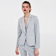 2018 Hot New Plaid Suit Jacket