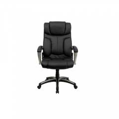 Flash Furniture BT-9875H-GG High-Back Folding Black Leather Executive Office Chair