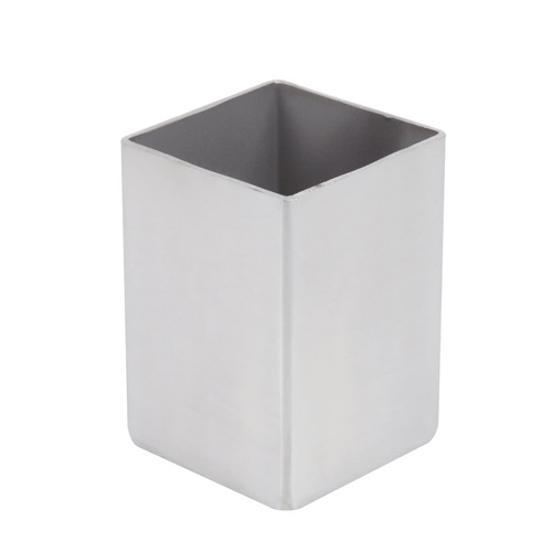 2" x 2" Square Sugar Caddy Stainless Steel