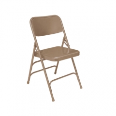 National Public Seating 310 Premium Metal Triple-Brace Folding Chair