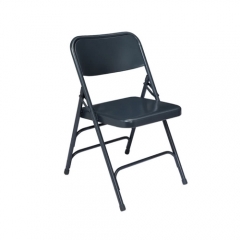 National Public Seating 310 Premium Metal Triple-Brace Folding Chair