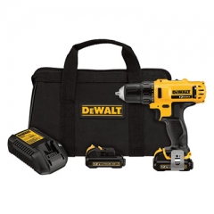 DEWALT Compact Cordless Drill Kit — 18 Volt, 1/2in., Model# DC720KA