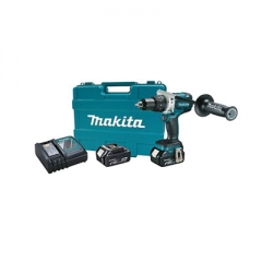 Makita 18 Volt LXT Lithium-Ion Brushless Cordless 1/2in. Driver-Drill Kit, Model# XFD07M