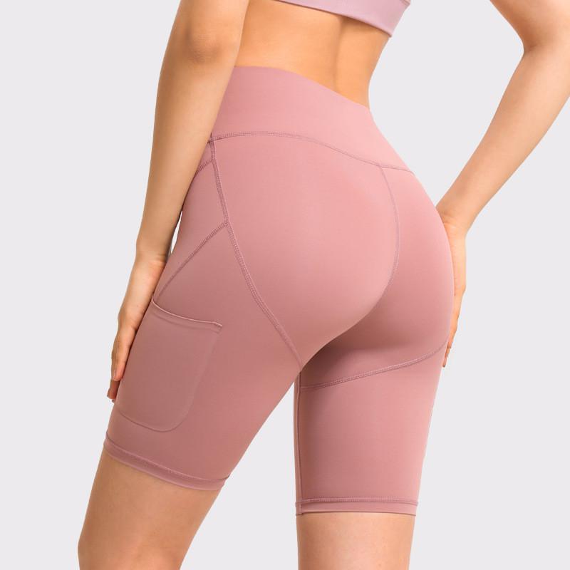 Shorts justos de ioga para mulheres