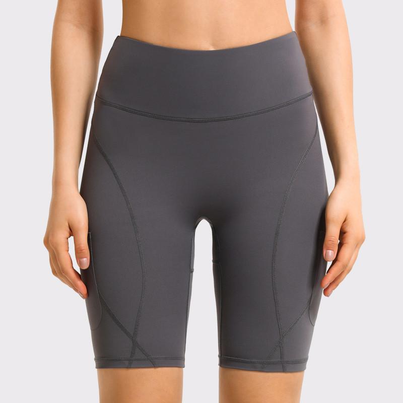 Shorts justos de ioga para mulheres