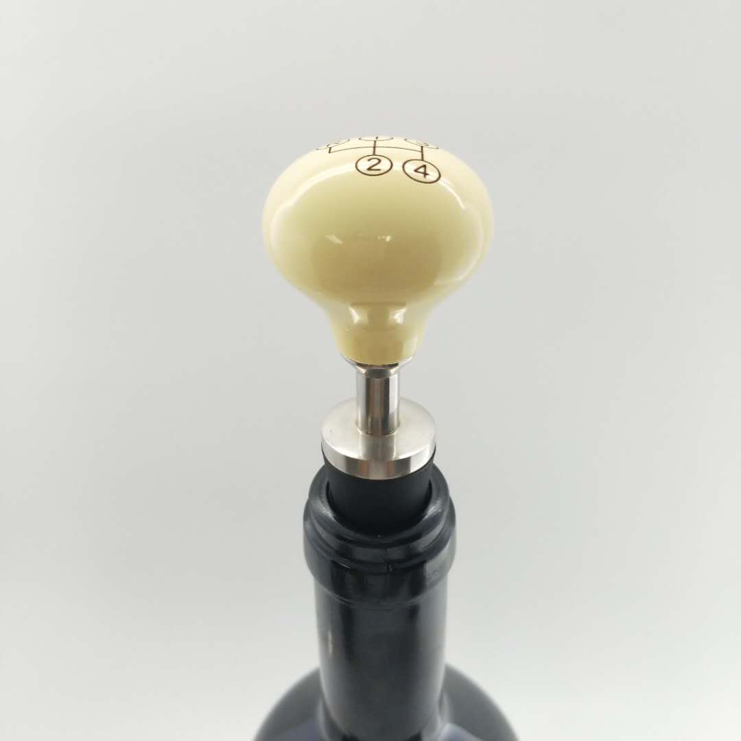 Creative Car Shift Lever Wine Bottle Stopper Metal Custom Car Gear Lever Shape Wine Stopper