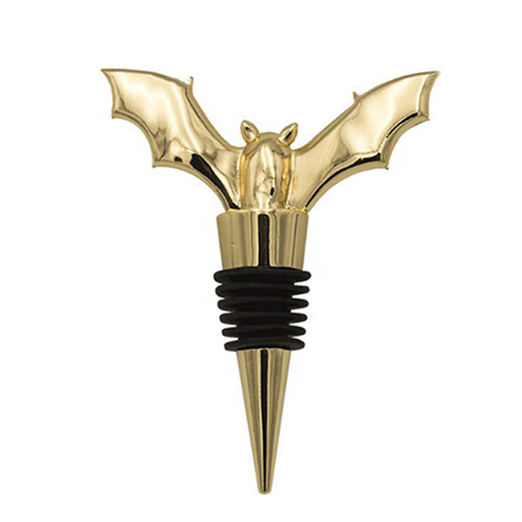 Halloween Bat Shape Metal Wine Bottle Stopper Animal Bottle Stopper
