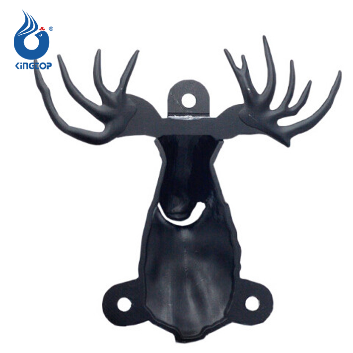 Wall mounted  Reindeer head metal bottle openers