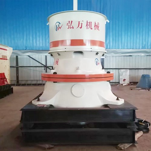 Single cylinder cone crusher