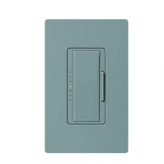 Lutron Maestro Dimmer for Halogen and Incandescent Bulbs, with Wallplate, Single-Pole, MAW-600H-WH