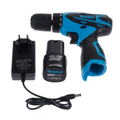 Vastar 16.8V Electric Screwdriver Driver Power Tools Dual Speed Cordless Drill Wireless Mini Electric Drill Rechargeable Battery